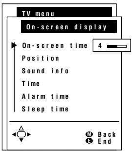 SHARP LC-20A2E - On-screen Display - 3