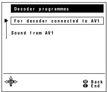 SHARP LC-20A2E - [2] Decoder programmes - 3