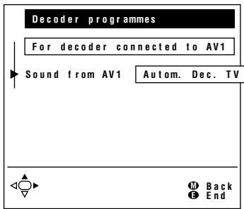 SHARP LC-20A2E - [2] Decoder programmes - 5