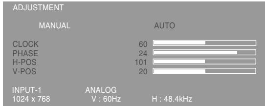 SHARP LL-T1520 - Come eseguire la regolazione - 1