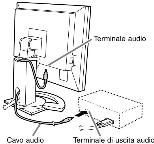 SHARP LL-T1620 - Collegare il cavo audio, accessorio - 1