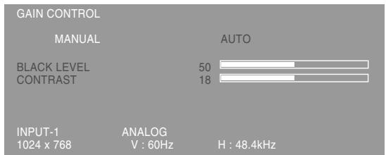 SHARP LL-T1620 - Ajuste de la pantalla (cuando se utiliza una señal analógica) - 1