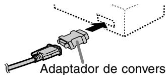 SHARP LL-T1620 - Conexión utilizando el cable de señal analógica suministrado - 2