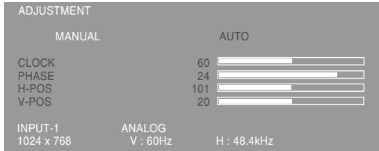 SHARP LL-T1620 - Come eseguire la regolazione - 1