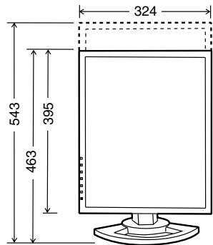 SHARP LL-T1820-B - Dimensions (Unités : mm) - 2