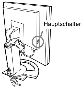 SHARP LL-T1820-B - Einschalten des Monitors - 1