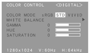 SHARP LL-T1820-B - Comment procédé aux réglages - 1