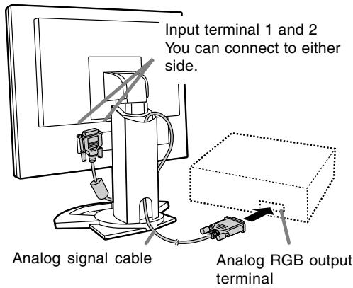 SHARP LL-T1820-B - Analog RGB connection - 1
