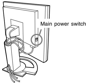 SHARP LL-T1820-B - Turning the power on - 1