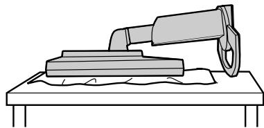 SHARP LL-T1820-B - Comment fixer le bras ou le support - 1