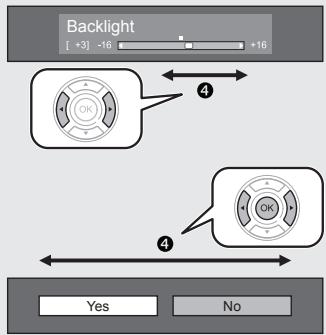 SHARP LC-46LE810E - Selecting options - 1