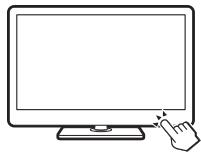 SHARP LC-46LE810E - Operation without a remote control unit - 1