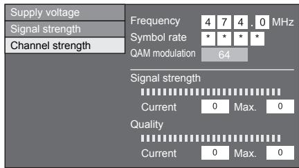 SHARP LC-46LE820E - - Checking channel strength - 2