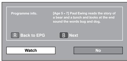 SHARP LC-46LE820E - Timer setup using EPG - 1