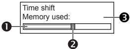 SHARP LC-46LE820E - Display information regarding time shift - 2