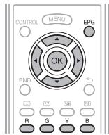 SHARP LC-46LE820E - - Display/Close the EPG screen - 1