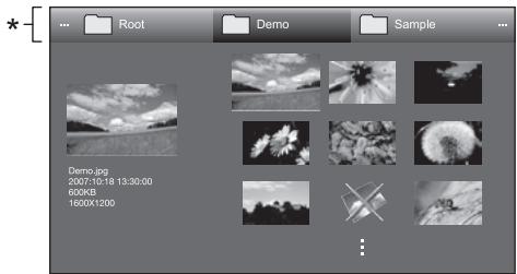 SHARP LC-46LE820E - Viewing thumbnails - 1