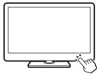 SHARP LC-46LE820E - Operation without a remote control unit - 1