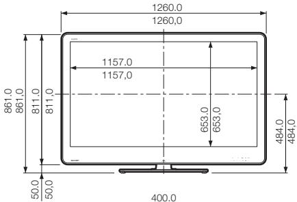 SHARP LC-52LE822E - KpecnenHnB macuTa6i - 1