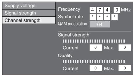 SHARP LC-LU820E - - Checking channel strength - 2