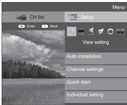 SHARP LC-LU820E - Channel settings - 1