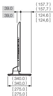 SHARP LC-LU820E - Dimensional drawings - 8