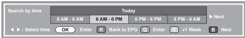SHARP LC-LU820E - ⑤ Search for a programme by date/time - 1
