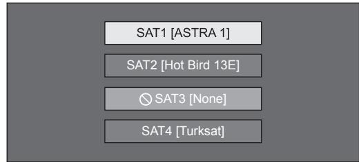 SHARP LC-60LE635E - Satellite setting (635 series only) - 1