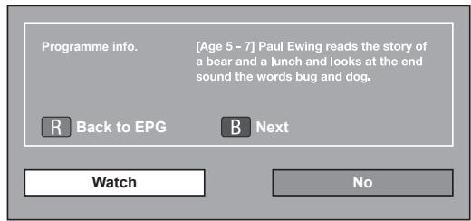 SHARP LC-60LE635E - Timer setup using EPG - 1