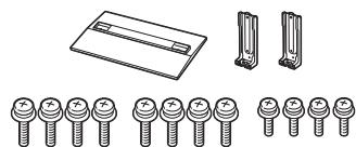 SHARP LC-60LE635E - Supplied accessories - 3