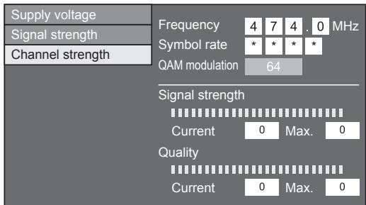 SHARP LC-60LE635E - Checking channel strength - 2