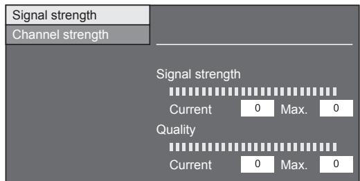 SHARP LC-60LE635E - - Checking signal strength - 2