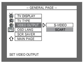 SHARP HT-CN500DVH - Setting VIDEO OUTPUT - 1