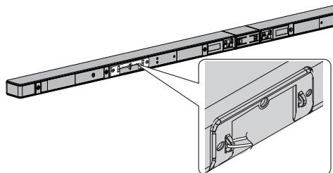 SHARP HT-SL70 - Falling prevention - 1