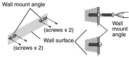 SHARP HT-SL70 - Fixing wall mount angle - 4