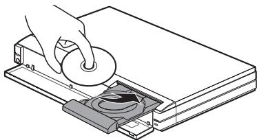 SHARP BD-HP50U - Load a disc on the disc tray. - 1