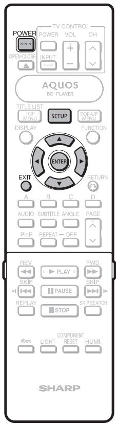 SHARP BD-HP50U - TV function control - 1
