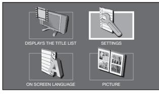 SHARP BD-HP50U - Display the MENU Screen - 1