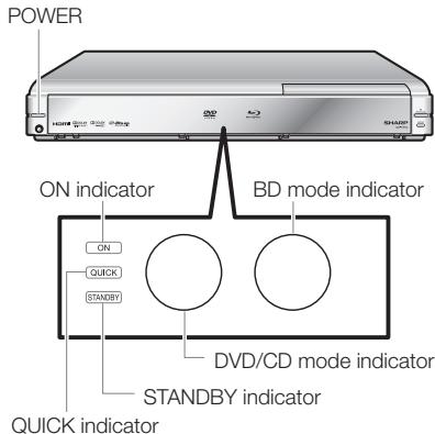 SHARP BD-HP50U - Entering standby - 2