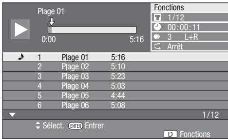 SHARP BD-HP22S - Insérez un CD audio. - 1
