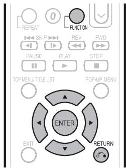SHARP BD-HP22S - Comment utiliser la commande des fonctions - 1