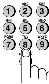 SHARP FO-1660M - Direct Keypad Dialling - 1