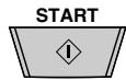 SHARP FO-1660M - Press the START key. - 3