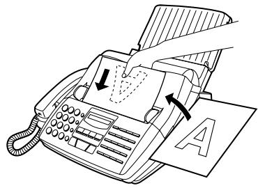 SHARP FO-1660M - Loading the Document - 2
