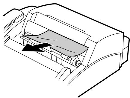 SHARP FO-2600 - Clearing jammed printing paper - 5