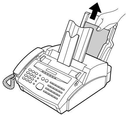 SHARP FO-2600 - Clearing jammed printing paper - 1