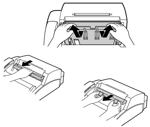 SHARP FO-2600 - Cleaning the drum cartridge - 1