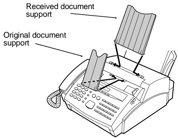 Received document support Original document support