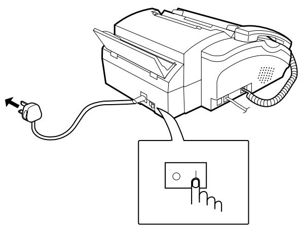 SHARP FO-2600 - Power lead - 1
