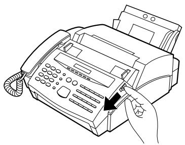 SHARP FO-2600 - INSTALLING THE PRINTER CARTRIDGES - 1